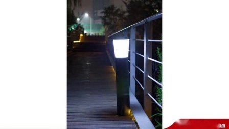 Luz de pared solar LED para exteriores IP65 para trabajos de jardín durante 3-5 días lluviosos